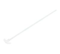 sourcing map PTFE Electric Stirring Rod 400x65mm Length Overhead Stirrer Mixer Shaft with Foldable Paddle for Lab