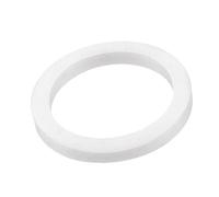 sourcing map PTFE Flat Washers 18mm OD 14mm ID 2mm Thick Flange Gasket, White Pack of 30