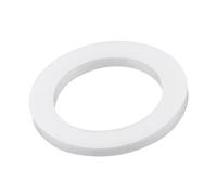 sourcing map PTFE Flat Washers 24mm OD 16mm ID 2mm Thick Flange Gasket, White Pack of 10