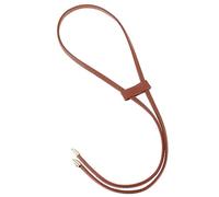 sourcing map PU Leather Drawstring, 85.5cm/33.7" Detachable Pull String Purse Strap Bunches Pocket Accessories for Bucket Bag Shoulder Bag (Brown)