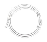 sourcing map PU Transmission Belt Polyurethane Round Belts 6mm Dia 3.3ft(1 Meter) Length Smooth Surface Urethane Belt for Drive Transmission, Translucent