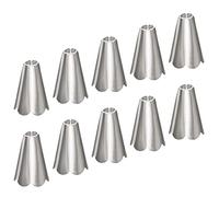 sourcing map Pull Cord Tassels Window Blind Extender Chain Drop Knobs Round Pull Ends Silver Tone, for Curtain Blinds Shades Light Ceiling Fan Switch, Pack of 20
