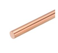 sourcing map Pure Copper Round Rod 12mm/0.47 Inch Diameter 100mm/4 Inch Length Solid Copper Rod Lathe Bar Stock for DIY Metal Craft Metal Working Hobbies