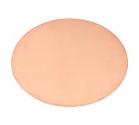 sourcing map Pure Copper Sheet, 4 3/4" x 0.04" 18 Gauge T2 Copper Metal Round Plate for Crafts, Electrical Repairs