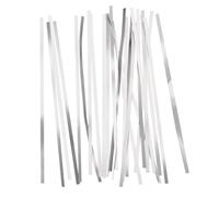 sourcing map Pure Nickel Strip 0.1mm x 2mm x 100mm Battery Soldering Tab Nickel Solder Tab for Battery Pack and Spot Welding 25 Pcs