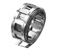 sourcing map Pure Nickel Strip Connecting Plate Tape 2 Meters 27mm x 0.2mm for Battery and Spot Welding 2 Pcs