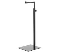 sourcing map Purse Display Stand 1 Pack Adjustable Handbag Rack Stainless Steel Tabletop Single Hook Holder for Boutique Store - Black