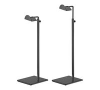 sourcing map Purse Display Stand Set 2 Pack Metal Adjustable Height Handbag Rack Single Hook Holder for Boutique Store - Black
