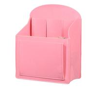 sourcing map Purse Organizer Insert, Portable Felt Organizer Bags with Metal Zipper Multiple Compartments Purse Liner for Backpack Rucksack Handbag Shoulder Bag (10.6 x 5.7 x 13.6, Pink)