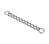 sourcing map Purse Strap Extender 8.7-Inch, Bag Extender Chain Black Grey, Metal Bag Replacement Handbag Chain with Spring Buckle for Purse Handbags Shoulder Bag Decoration, 0.8 Width