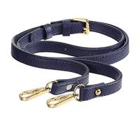 sourcing map Purse Strap, Leather Adjustable Replacement Strap for Women's Crossbody Handbags Bag, 0.6" Wide, 41-51" Long (Blue)