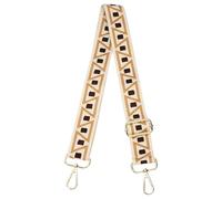 sourcing map Purse Straps Replacement Crossbody, 51 Inch Wide Shoulder Bag Strap Adjustable Canvas Straps for Handbag Wallet Clutch Crossbody Bags, Brown Z Shaped