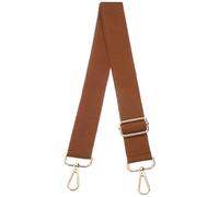 sourcing map Purse Straps Replacement Crossbody, 51 Inch Wide Shoulder Bag Strap Adjustable Canvas Straps for Handbag Wallet Clutch Crossbody Bags, Light Brown