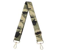 sourcing map Purse Straps Replacement Crossbody, 51 Inch Wide Shoulder Bag Strap Adjustable Canvas Straps for Handbag Wallet Clutch Crossbody Bags, Green Camouflage
