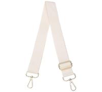 sourcing map Purse Straps Replacement Crossbody, 51 Inch Wide Shoulder Bag Strap Adjustable Canvas Straps for Handbag Wallet Clutch Crossbody Bags, Beige