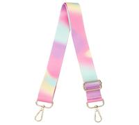 sourcing map Purse Straps Replacement Crossbody, 51 Inch Wide Shoulder Bag Strap Adjustable Canvas Straps for Handbag Wallet Clutch Crossbody Bags, Colorful