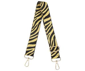 sourcing map Purse Straps Replacement Crossbody, 51 Inch Wide Shoulder Bag Strap Adjustable Canvas Straps for Handbag Wallet Clutch Crossbody Bags, Khaki Leopard Pattern