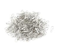 sourcing map Purse Zipper Pulis Snap Spring Hooks Clip Lanyard 8" 20mm 200Pcs