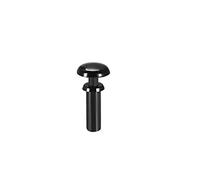 sourcing map Push Clip Rivet 2mm x 5.6mm PCB Circuit Panel Nylon Fastener Black 50 Pcs