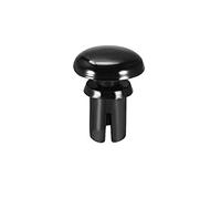 sourcing map Push Clip Rivet 4mm x 6mm PCB Circuit Panel Nylon Fastener Black 50 Pcs