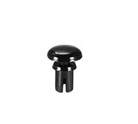 sourcing map Push Clips Rivets 3.5mm x 4.5mm PCB Circuit Panel Nylon Fasteners Black 50 Pcs