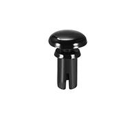 sourcing map Push Clips Rivets 3.5mm x 6mm PCB Circuit Panel Nylon Fasteners Black 50 Pcs