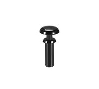 sourcing map Push Clips Rivets 3mm x 9mm PCB Circuit Panel Nylon Fasteners Black 100 Pcs