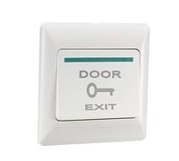 sourcing map Push to Exit Button Release NO/COM Switch Panel Door Access Control System 86mmx86mm White