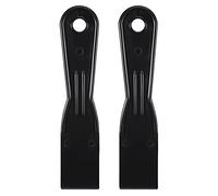 sourcing map Putty Scraper 1.5" ABS Plastic Spatula Drywall Patch Repair Spreader Wall Covering Smoother Black 2Pcs