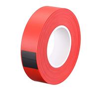 sourcing map PVC Flagging Tape 20mm x 20m/65.6ft Marking Tape Non-Adhesive Red