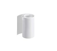 sourcing map PVC Heat Shrink Tube 70mm Flat Width Wrap for Three 18650 2 Meter White