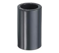 sourcing map PVC Pipe Coupling Adapter 1/2" Straight Socket Coupling Pipe Fittings Furniture Build Grade Connectors for Sewer Plumbing Drain Pipe Water Supplies Build Garden