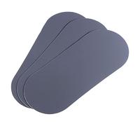 sourcing map PVC Repair Patch, 212mm x 90mm x 0.9mm for Canoes Boat Dark Grey Pack of 3