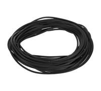 sourcing map PVC Screen Spline, 0.12"x32.8ft Round Window Screen Repair Retainer Spline for Door Window Screens Replacement (10 Meter, Black)