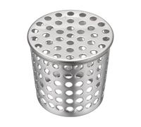 sourcing map PVC Termination Mesh Screen Vent Covers, Fit 1.97" to 2.48" 304 Stainless Steel Gutter Guard Filter, Conical Exhaust Pipe Cover Strainer for Furnace Roof Vent, Exhaust Pipe End Cap