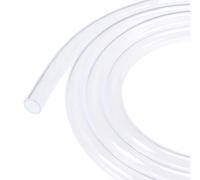 sourcing map PVC Transparent Hose Plastic Vinyl Tubing 12mm ID 14mm OD 6.6ft Flexible for Water Tube, Air Line