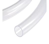 sourcing map PVC Transparent Hose Vinyl Tubing 32mm ID 38mm OD 2m Flexible Lightweight for Water Tube,Air Tube