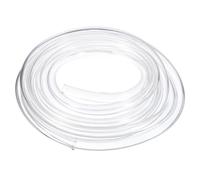 sourcing map PVC Tubing, 10mm ID x 13mm OD - 13 Feet Long Clear Vinyl Water Pipe, Lightweight Plastic Flexible Water Pipe for Aquaponics, Air Hose, Irrigation