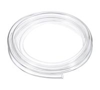 sourcing map PVC Tubing, 11mm ID x 15mm OD - 13 Feet Long Clear Vinyl Water Pipe, Lightweight Plastic Flexible Water Pipe for Aquaponics, Air Hose, Irrigation