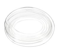 sourcing map PVC Tubing, 12mm ID x 14mm OD - 13 Feet Long Clear Vinyl Water Pipe, Lightweight Plastic Flexible Water Pipe for Aquaponics, Air Hose, Irrigation, 2mm Thickness