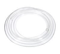 sourcing map PVC Tubing 13mmID x 15mmOD 13Ft Long Clear Vinyl Water Pipe | Lightweight Plastic Flexible Water Pipe for Aquaponics, Air Hose, Irrigation, 2mm Thickness