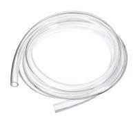 sourcing map PVC Tubing, 16mmID x 22mmOD 10 Ft Long Clear Vinyl Water Pipe | Lightweight,Plastic Flexible Water Pipe for Aquaponics, Air Hose, Irrigation, 5mm Thickness