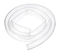 sourcing map PVC Tubing, 27mm ID x 33mm OD - 6 Feet Long Clear Vinyl Water Pipe, Lightweight Plastic Flexible Water Pipe for Aquaponics, Air Hose, Irrigation, 6mm Thickness