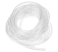 sourcing map PVC Tubing, 2mm ID x 4mm OD - 13 Feet Long Clear Vinyl Water Pipe, Lightweight Plastic Flexible Water Pipe for Aquaponics, Air Hose, Irrigation