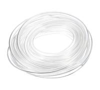 sourcing map PVC Tubing, 3.5mm ID x 4.5mm OD - 13 Feet Long Clear Vinyl Water Pipe, Lightweight Plastic Flexible Water Pipe for Aquaponics, Air Hose, Irrigation, 1mm Thickness