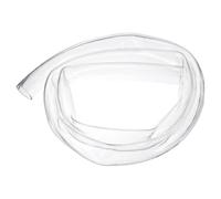 sourcing map PVC Tubing, 35mm ID x 41mm OD - 6 Feet Long Clear Vinyl Water Pipe, Lightweight Plastic Flexible Water Pipe for Aquaponics, Air Hose, Irrigation
