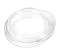 sourcing map PVC Tubing, 5mm ID x 8mm OD - 13 Feet Long Clear Vinyl Water Pipe, Lightweight Plastic Flexible Water Pipe for Aquaponics, Air Hose, Irrigation