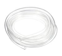 sourcing map PVC Tubing, 8mm ID x 12mm OD - 13 Feet Long Clear Vinyl Water Pipe, Lightweight Plastic Flexible Water Pipe for Aquaponics, Air Hose, Irrigation