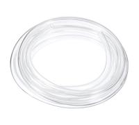 sourcing map PVC Tubing, 9mm ID x 11mm OD - 13 Feet Long Clear Vinyl Water Pipe, Lightweight Plastic Flexible Water Pipe for Aquaponics, Air Hose, Irrigation