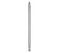 sourcing map PZ2 Screwdriver Bit 1/4" Hex Shank 150mm/6 Length Magnetic Phillips Slotted Hex Bits S2 Steel Screw Driver Bit Industrial Grade Electric Hexagon Drill Bits